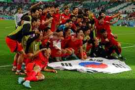 Para pemain Korea Selatan Merayakan Kemenangan/sports.ndtv.com