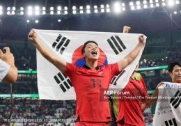  (Hwang Hee-chan/Pencetak gol kemenangan Korea Selatan Dok: afpforum.com)