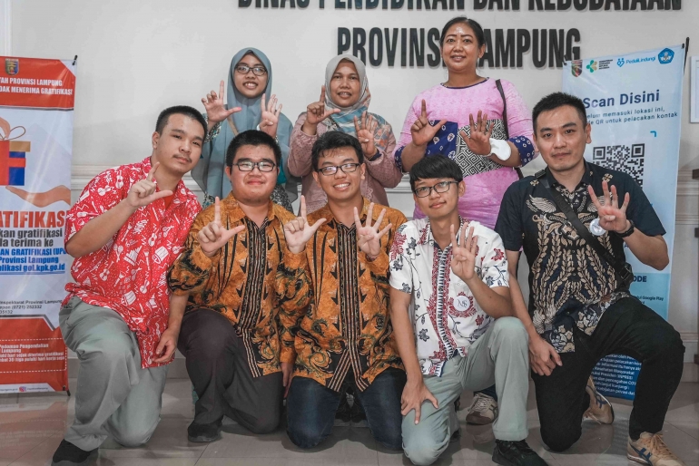Musica et Scientia bersama wakil Beasiswa Indonesia Maju (BIM)