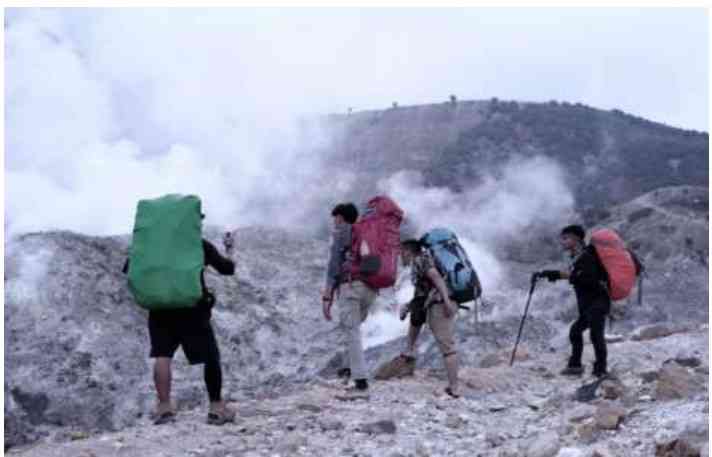 Lokasi Kawah Papandayan, Sumber Gambar Encep Nurdin