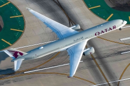 Qatar Airways ikut menambah jadwal penerbangan dari/ke Dubai. Sumber: Vincenzo Pace / www.simpleflying.com