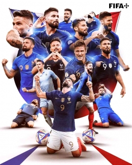 Prancis melaju usai kandaskan Prancis 3-1 (Foto facebook.com/FIFA World Cup) 