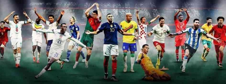 Betapa beruntungnya bisa masuk Piala Dunia. Kalaupun dapat hadiah. (Bidik Layar facebook.com/FIFA World Cup) 
