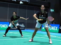 Potret Lanny Tria Mayasari/Ribka Sugiarto. Sumber: Badminton Indonesia/PBSI