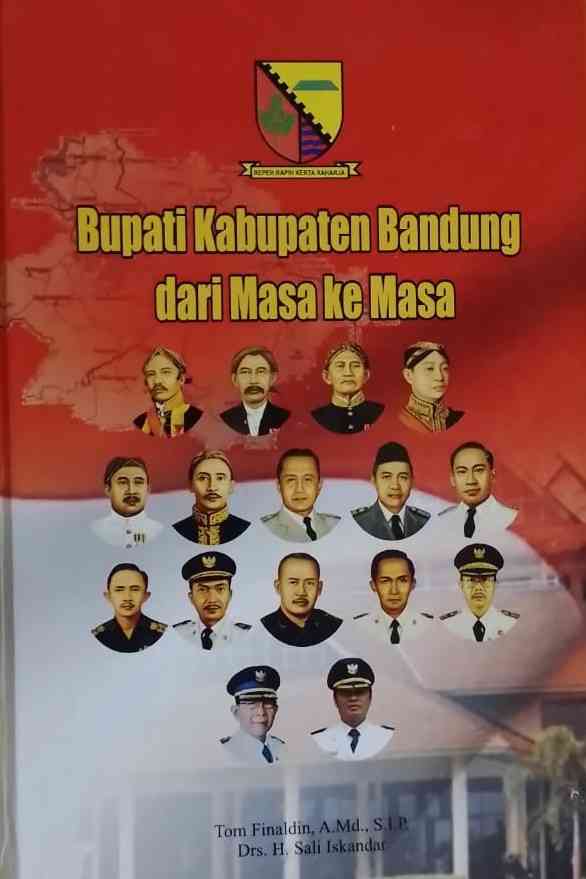 Sampul Buku Bupati Kabupaten Bandung dari Masa ke Masa