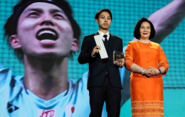 Pemain muda Jepang, Kodai Naraoka menjadi pemenang Eddy Choong Most Promising Player of the Year: bwfbadminton.com