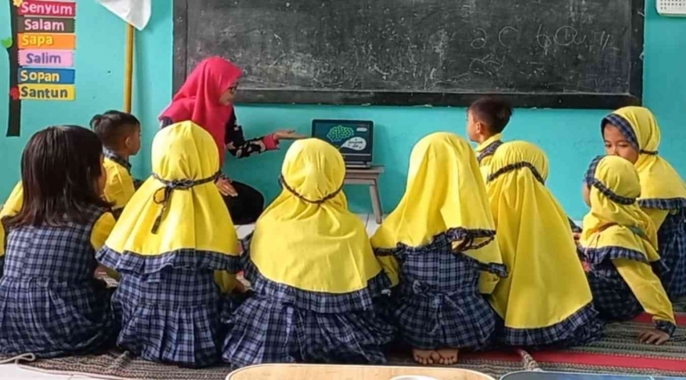 Kegiatan Pengenalan Seni Pewayangan pada Anak Melalui Media Audio Visual, dok. pribadi