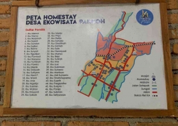 Peta Homestay Desa Ekowisata Pancoh | Dokumen Pribadi