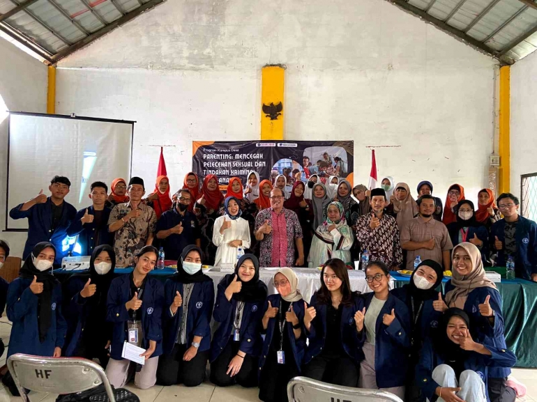 Dokumentasi Kegiatan Penyuluhan Kampus Desa di Desa Benteng (Dok. pribadi)