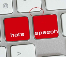 Hate Speech I Sumber Foto : Canva Pro