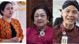 Megawati disebut-sebut masih bingung menentukan pilihan, anatara Puan dan Ganjar, atau memasangkan keduanya..(Foto ilustarsi Tribuntimur.com).