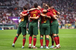 Selebrasi Tim Nasional Portugal (dok. @FaktaSepakbola)