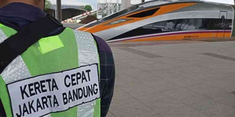 Proyek Kereta Cepat Jakarta-Bandung. (Sumber foto: Kompas.com)