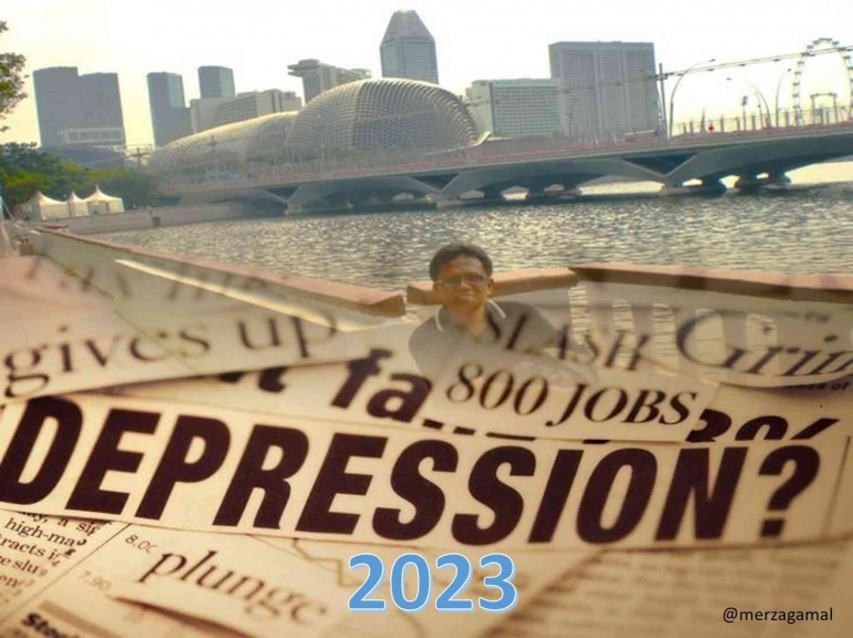 Image: Menerawang  Ekonomi Baru Pasca Depresi 2023 (Photo by Merza Gamal)