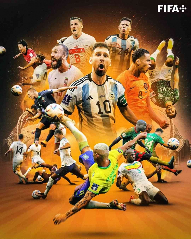 Sepakbola dan penduduk Dunia tidak bisa dipisahkan begitu saja, bukan? (Foto facebook.com/FIFA World Cup) 