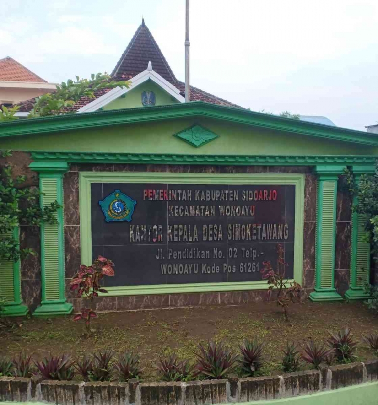 Balai Desa Simoketawang (Dokpri)