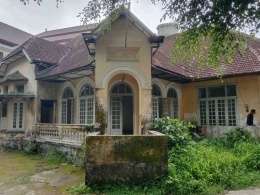 Rumah tua Bella Vista di Jln Gajah Mada, bilangan Tugu, Malang. Foto : tugumalang.id