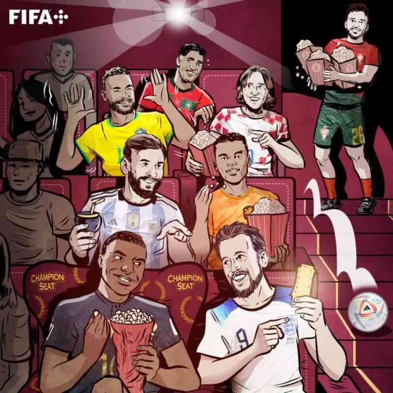 Eropa semakin dekat dengan gelar juara Piala Dunia 2022 (Foto facebook.com/FIFA World Cup) 