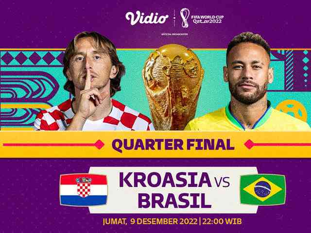 Kroasil vs Brazil/vidio.com
