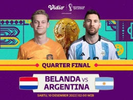 Belanda vs Argentina/vidio.com