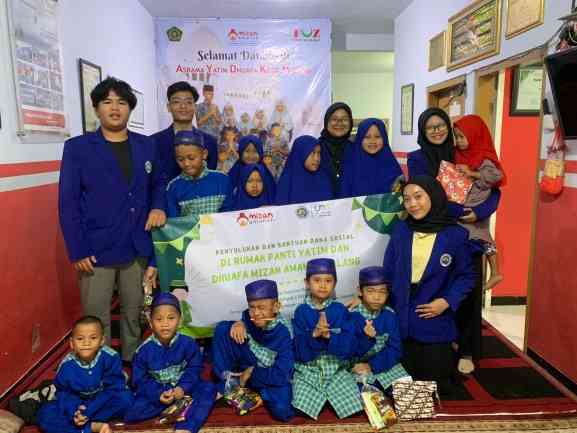 Foto bersama anak-anak asrama Panti Asuhan Mizan Amanah Kota Malang (Dokpri)