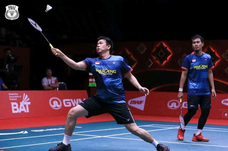 Apakah Indonesia masih terus berharap pada pemain pro Ahsan/Hendra? (Foto PBSI/Badminton Indonesia) 