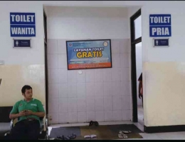 Toilet gratis di Terminal Solo (dokpri) 
