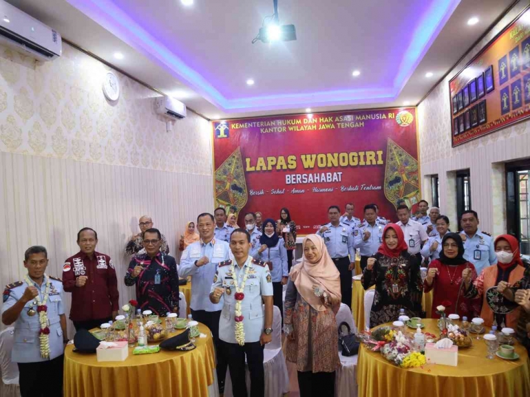 Suasana pisah sambut Kalapas Wonogiri (08/12). Dok. Humas Bapas Surakarta