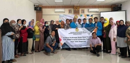 Mahasiswa  Magister akuntansi UNPAM dan Peserta UMKM Kelurahan Kotabumi, Kec. Pasar Kemis, Kabupaten Tangerang