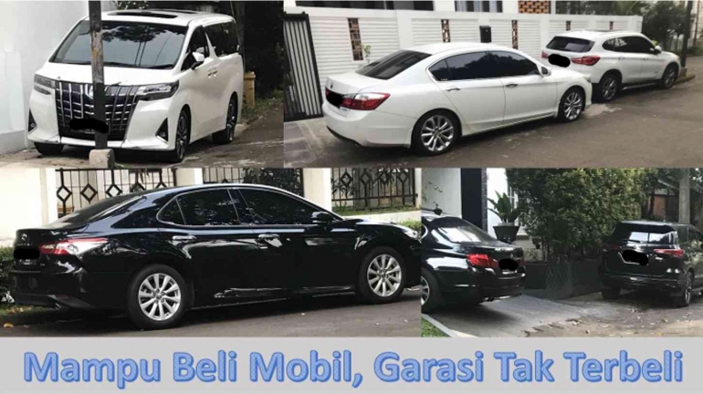 Image: Mampu beli mobil, garasi tak terbeli (Photo by Merza Gamal) 