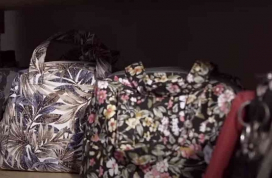 Tas dari kain perca produk dari Pelanusa I Sumber Foto : Channel Youtube BRI