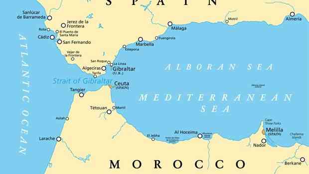 Peta Maroko: Detik.com
