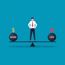Ilustrasi gambar Worklife Balance dalam kehidupan | Dokumen Foto Sumber Freepik.com