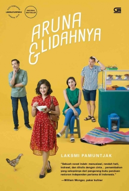 Sampul depan novel Aruna dan Lidahnya. Sumber: https://laksmipamuntjak.com/