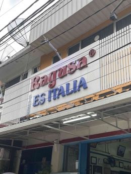 Kedai Ragusa Es Italia yang Terletak di Kawasan Gambir, Jakarta Pusat/dokpri