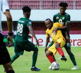 Potret laga Persebaya Surabaya vs Persik Kediri. Sumber: Persik Kediri Official