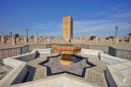Menara Hassan, Rabat- Maroko. Sumber: dokumentasi pribadi