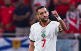 Ilustrasi gambar: Potret Hakim Ziyech (Pemain sepak bola asal Maroko). Foto dari INews. Id. 