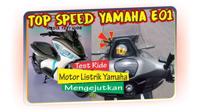 test ride yamaha e01/dokpri