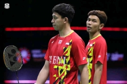 Indonesia turun maksimal di Indonesia Masters 2023 (Foto PBSI/Badminton Indonesia) 