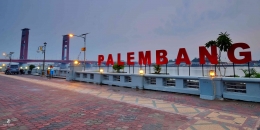Kota Pempek Palembang. Sumber: dokumentasi pribadi
