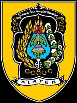 Gambar Lambang Kota Klaten: sumber gambar https://klatenkab.go.id/wp-content/uploads/2018/03/Lambang.png