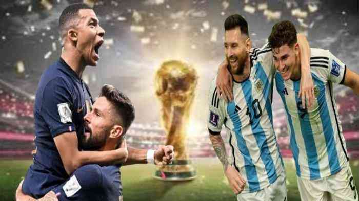 Ilustrasi gambar by bangka. Tribun news. Com oleh Fitriadi. Final Piala Dunia 2022 Argentina vs Prancis akan dihelat di Lusail Stadium, Al Daayen, Qat