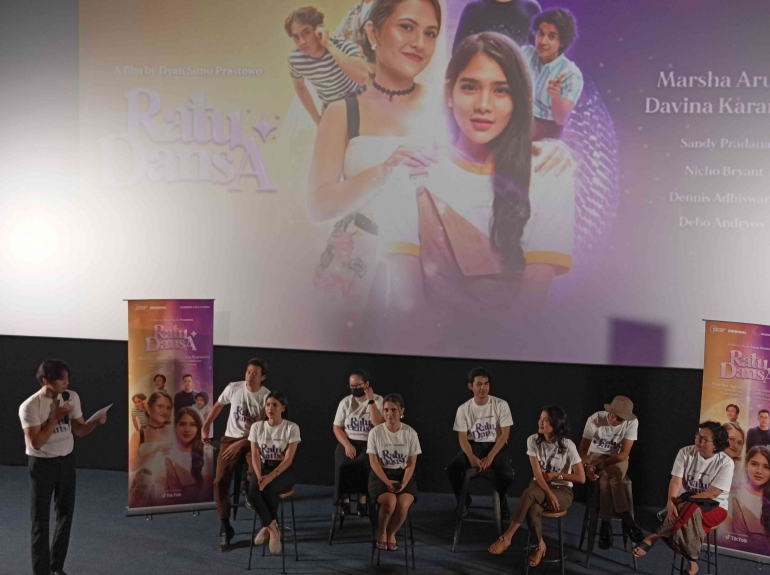 Pressconference FILM Ratu Dansa, CGV GI 17 Desember 2022 