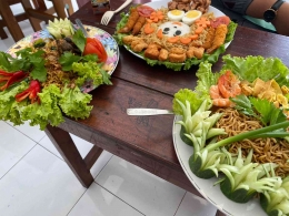 (Foto: Platting mie goreng terbaik dari kelas 1) Dokpri