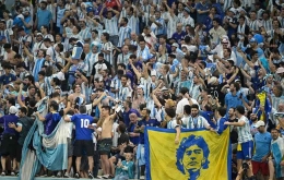 Krisis Ekonomi Justru bisa dorong lebih 50.000 Suporter Argentina Makin Militan: Foto via beritasatu.com