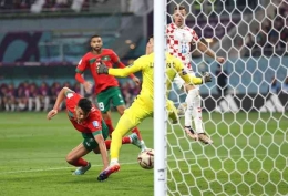 Kroasia vs Maroko (sumber: aljazeera.com)