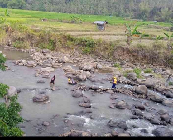 Wisata sungai caping gunung (dokpri) 