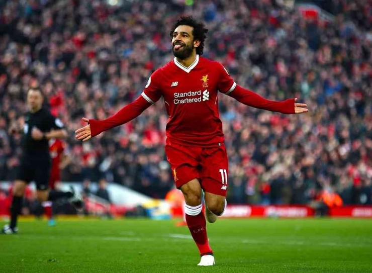 Mo Salah, penyerang Liverpool yang disebut sebagai pemain paling dermawan di Liga Premier. Sumber: Getty images / www.independent.co.uk