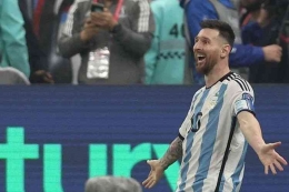 Lionel Messi. foto: AFP/ADRIAN DENNIS dipublikasikan kompas.com 